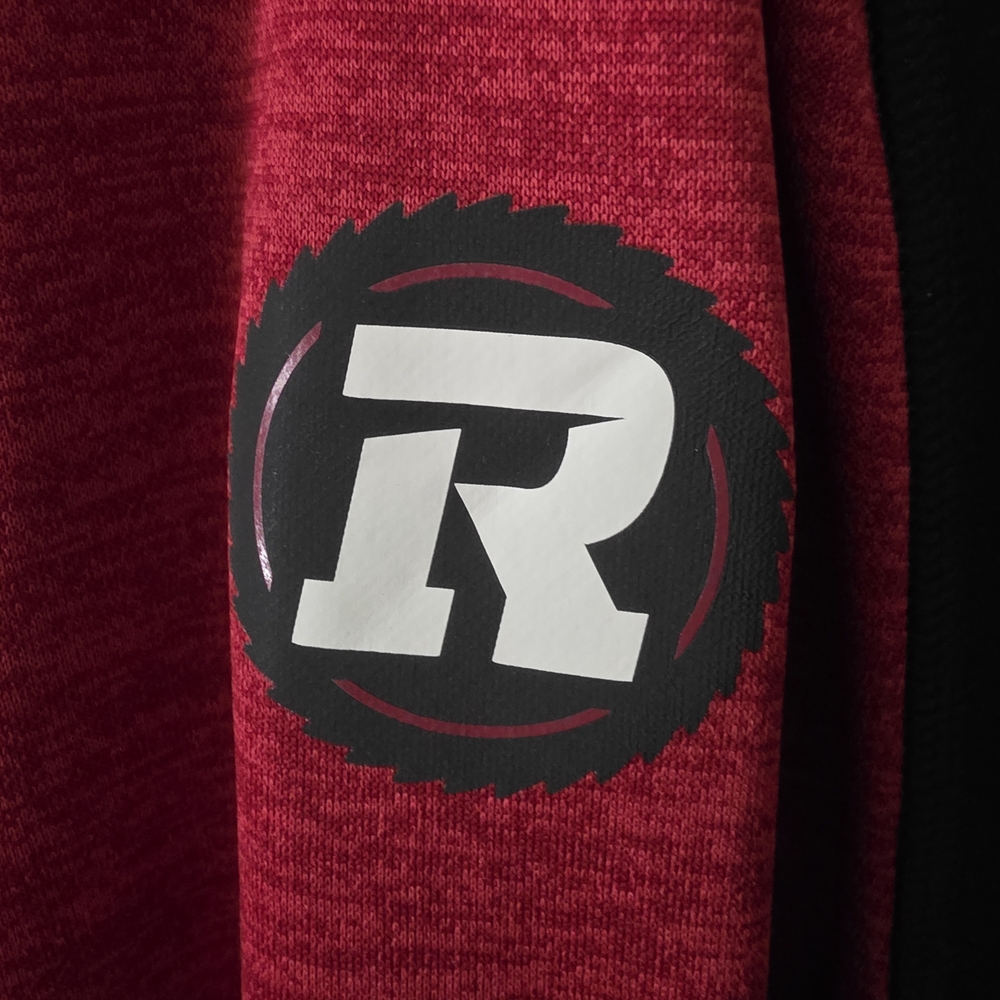 Medium Adidas Ottawa RedBlacksButton-Up Jacket with Team Patch - Picture 2 of 5
